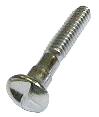 Pro-Pack 10pcs, Shoulder Screw 1-Way, Chrome 1-3/16"