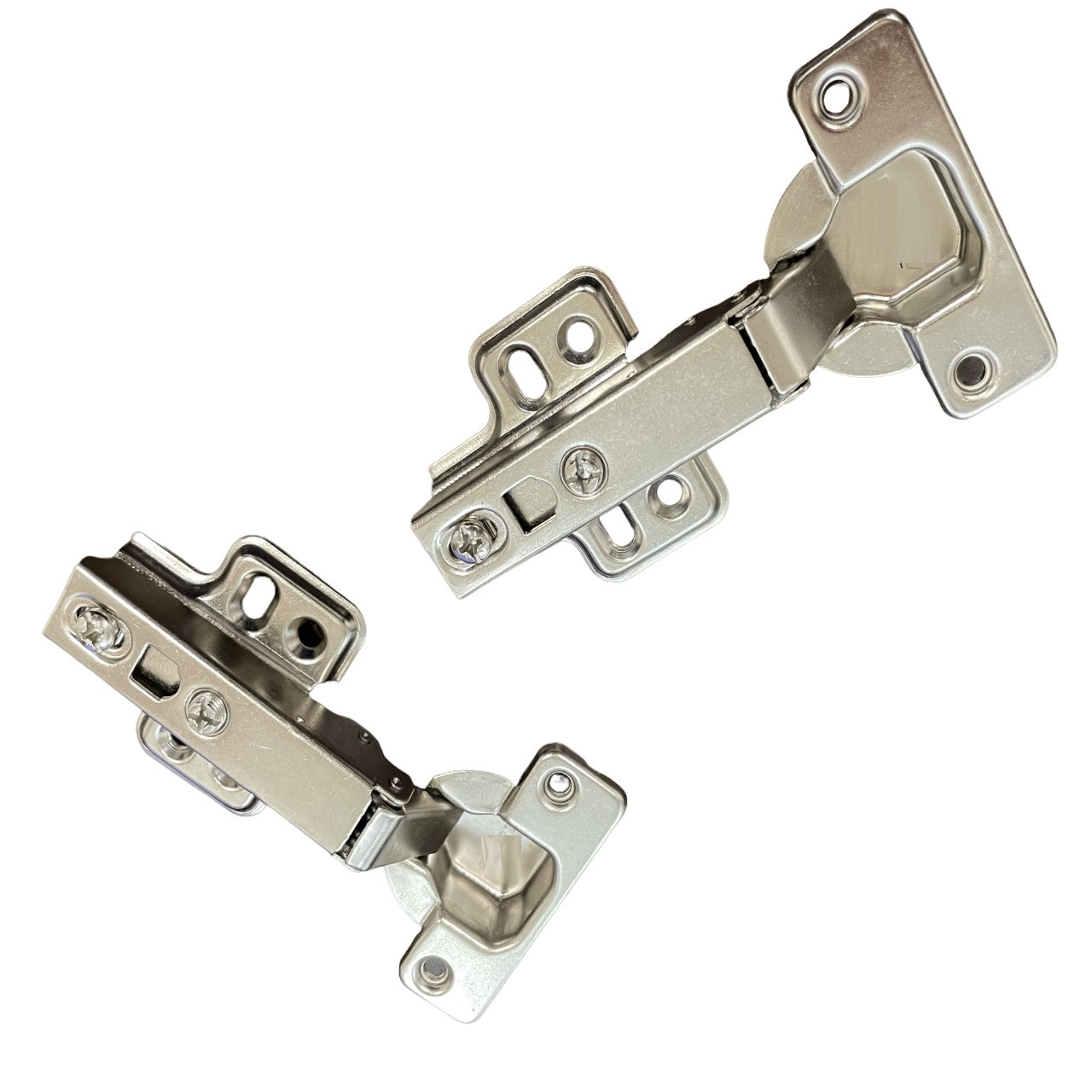 1 Pair KAV Concealed Euro Cabinet Hinges, Choose your Overlay, Soft close