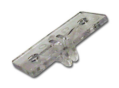 Pro-Pack 10pcs, Plastic Shelf Rests, Back