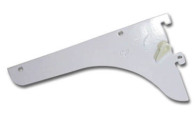 Heavy Duty Brackets, White 10"