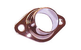 Brass Flange, Closed Brass 1-1/16"