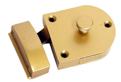 Secret Gate Latch, Brass Finish S200-SPB