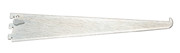 Single Slot Specialty Shelf Brackets, 20", Anochrome
