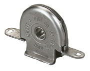 Enclosed Steel Sheaves, 5/16"W x 1-1/4"H x 2-1/4"L, Heavy Doors, Ball Bearing Wheel
