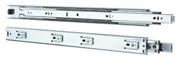 Side Mount, Ball Bearing Slides, 10", Zinc