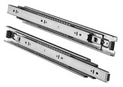 Side Mount, Ball Bearing Slides, 16", Stainless Steel, Stainless Steel