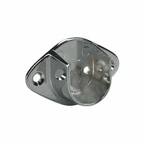 One 1-1/16" Diameter Flanges, Open, Chrome Look 539OR6963/ KV735-CHR/3z