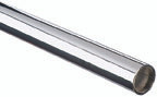 1-1/16" Diameter Round Chrome Tubing, 10 ft, Chrome Look