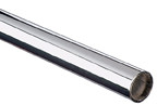 1-5/16" Diameter Round Chrome Tubing, 6 ft, Chrome Look