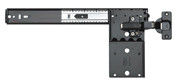 Pocket Door Slides, 12", Ebony Black