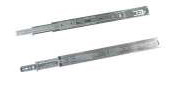 Side Mount, Ball Bearing Slides, Drawer Slide Set 26", Zinc