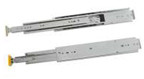 Side Mount 100-500 lb. Ball Bearing Slides, 14", Zinc Plated