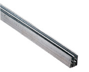 Sliding Glass Door Dual Track Components, 144" Length, Lower Track