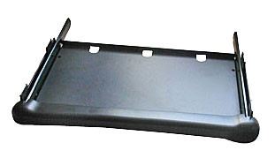 KV Slide out tray, Black 16-1/2" Deep