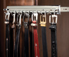 Premier Swivel Belt Racks, 12" Deep, Oil Rubbed Bronze