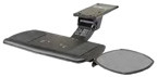 Sit to Stand Ultimate Keyboard Tray Systems, Sit to Stand Keyboard Tray With Tilt Adjustable, Plug-In Mouse Platform, Black