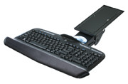 Keyboard Arms, 19"W, Black