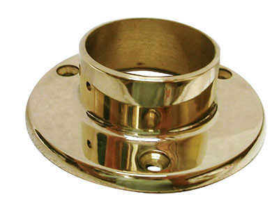 2" Brass Rail and Fittings,2" Wall Flange