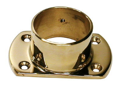 2" Brass Rail and Fittings,2" Cut Wall Flange
