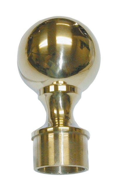2" Brass Rail and Fittings, Replaces # Sp0193Rpb2 ,2" Ball Hd Finial