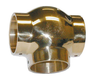 1-1/2" Brass Fittings, Replaces # Sp183Pb1H ,1-1/2" Ball Tee
