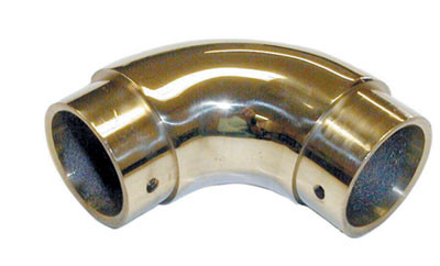 2" Brass Rail and Fittings,2" Flush Elbow 90G