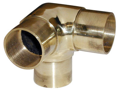 2" Brass Rail and Fittings,2" Flush Side Outlet