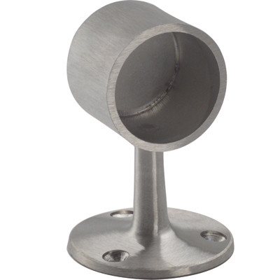 Satin Stainless Steel Fittings, Flush End Post