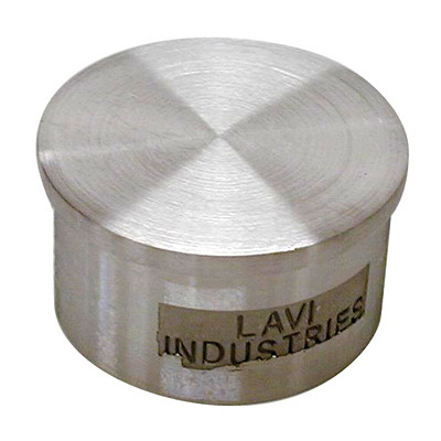 Satin Stainless Steel Fittings, Flush End Cap