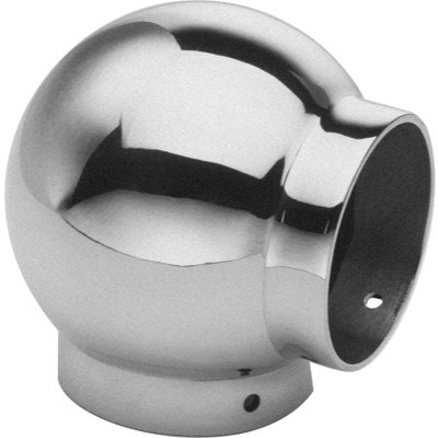 Satin Stainless Steel Fittings, 90G Ball Elbow