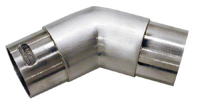 Satin Stainless Steel Fittings,2" 135G Flush Elbow