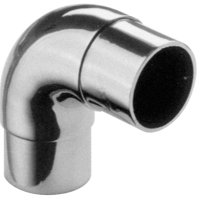 Satin Stainless Steel Fittings, 90G Flush Elbow
