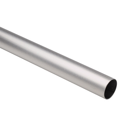 Satin Stainless Steel Bar Rail, 48"