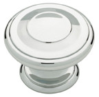 1-3/8" HARMON KNOB, POLISHED CHROME