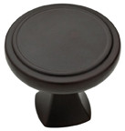 1-1/4" ASHTYN ROUND KNOB, CHARCOAL