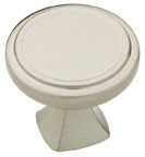1-1/4" ASHTYN ROUND KNOB, SATIN NICKEL