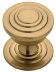 1-3/16" JULIAN DISC KNOB, CHAMPAGNE BRZ