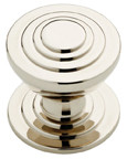1-3/16" JULIAN DISC KNOB, POLISHED NICKL