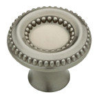 1-3/8" TARYN KNOB, SATIN NICKEL