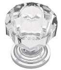 1-1/4" ACRYLIC FACETED KNOB