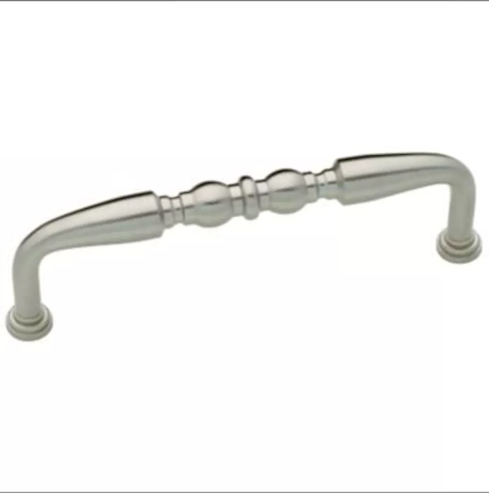 PULL, 4" C/C, SATIN NICKEL P61259-SN