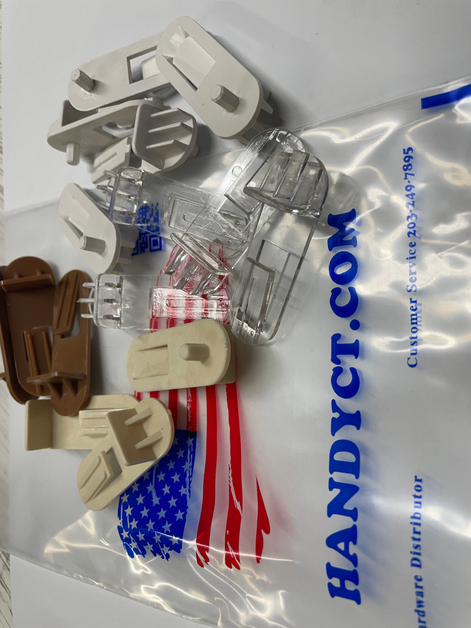 1pc Locking Shelf Support Plastic, Choose Color and sizes , 5mm or 1/4" Diameters, 0.25"-1" shelves sizes