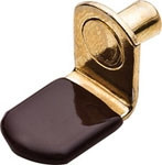 Glass Shelf Support, steel, L-shaped, 5mm or 1/4" different colors Choose your today