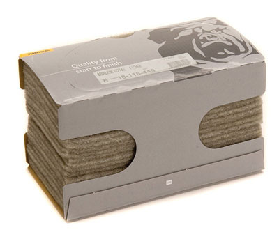 Mirlon Total Mesh Abrasive Pad, Micro Fine Gold 4-1/2" X 9"