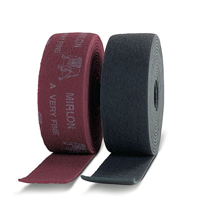 Mirlon Mesh Scuff Pad Roll, Very Fine Maroon 360 4" X 10 Yards