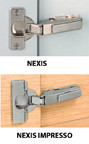 95D Thick Door Hinges- Up to 1-3/16" Thick, 45mm, Screw On Cup, Self-Clsoing