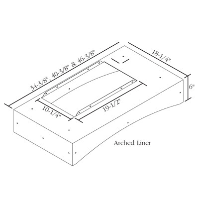 Sirius Power Module Liners, 36"