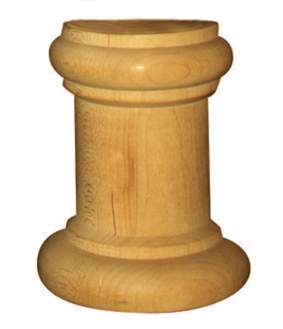 Split Spindle, no recess,Maple