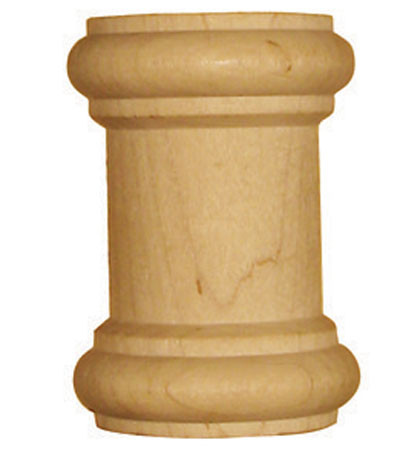 Split Spindle, w/recess,Oak