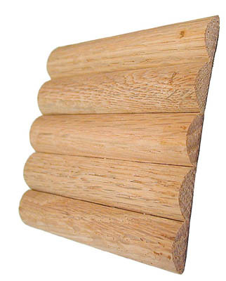 Half Round Tambour Sheet,Maple 60"l X 36"W
